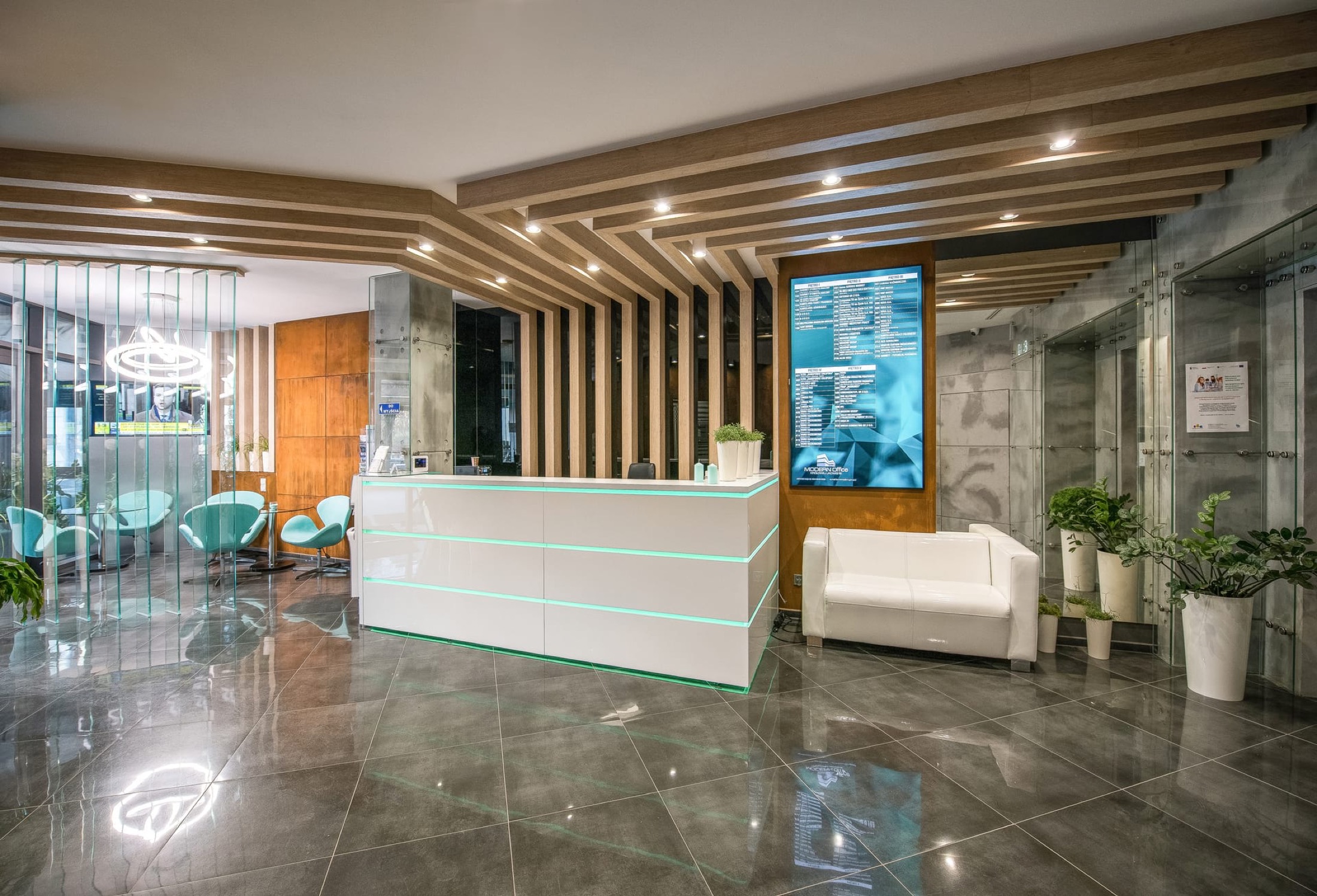 Recepcja Modern Office